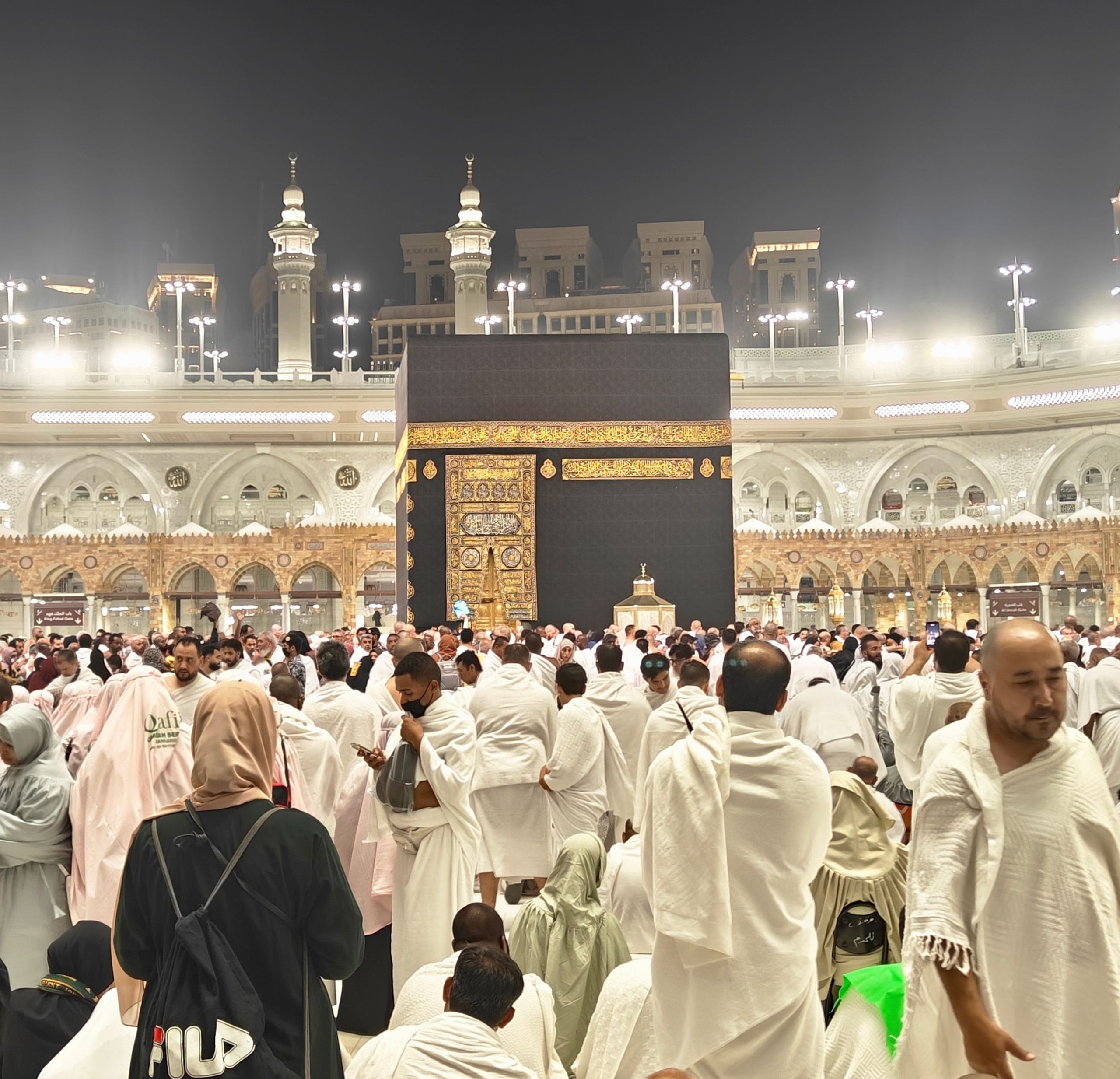 Nusuk app interface showing Umrah permit booking
